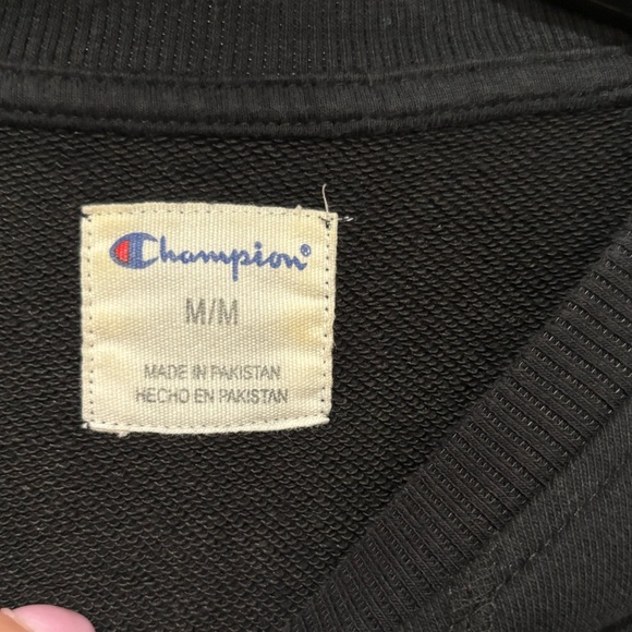 Black Champion Crewneck - Picture 3 of 4